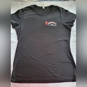 Fireball Whiskey black womens T-Shirt